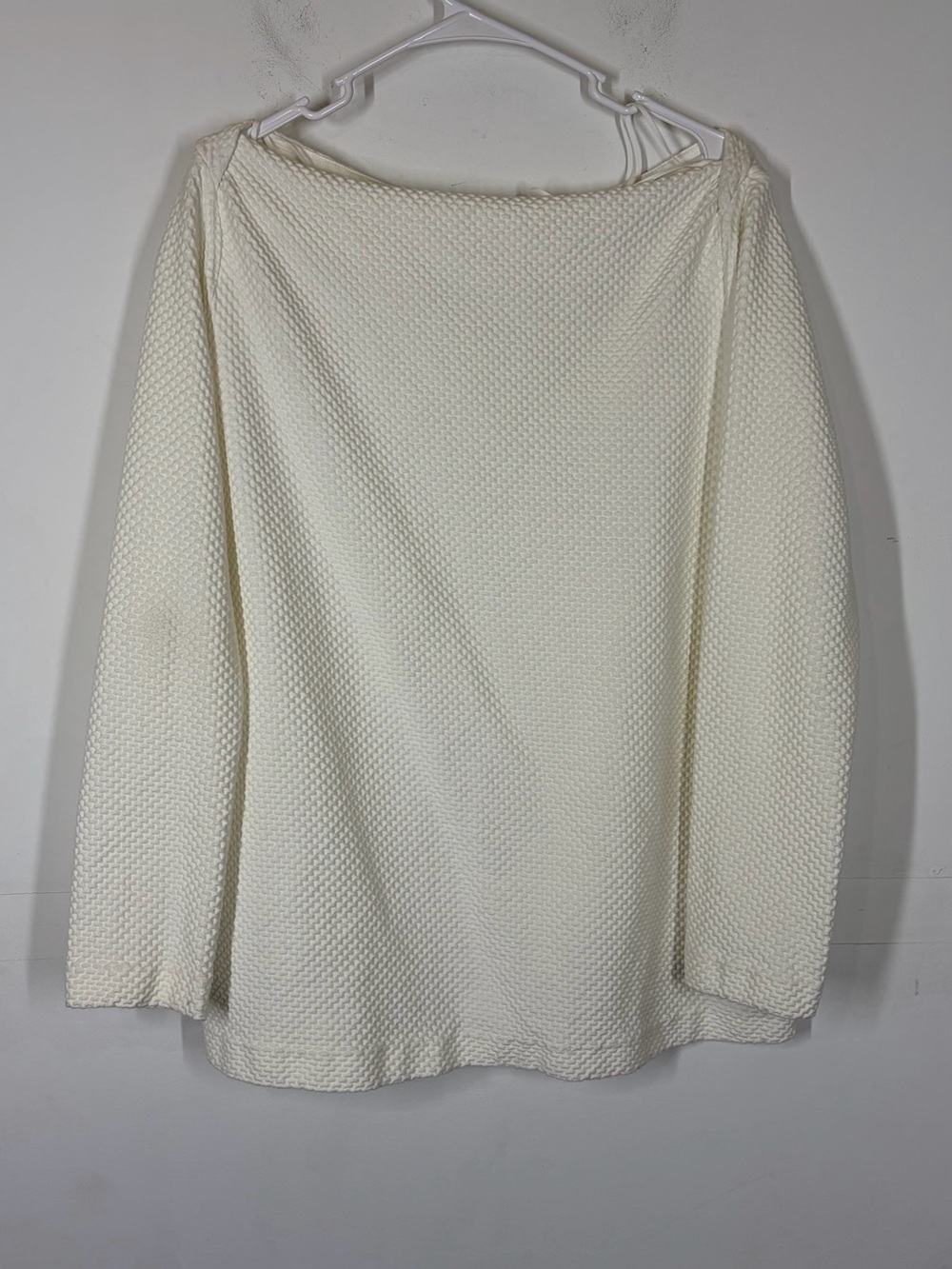 COS Textured Long Sleeve Top Size US Large - Picture 2 of 8